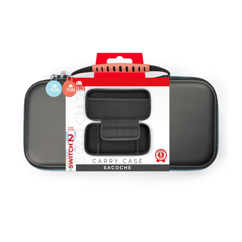 FREAKS AND GEEKS Case for Switch 2 / Switch / Oled - Blue & Red